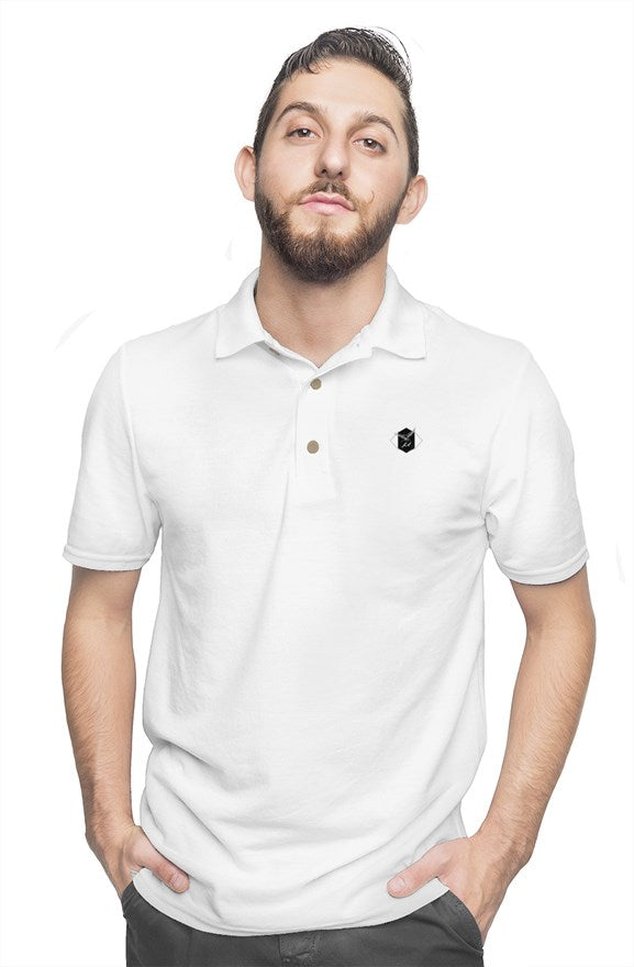 Jordan Ahmar 3 button cotton polo