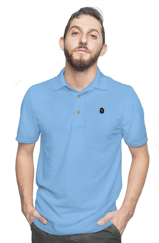 Jordan Ahmar 3 button cotton polo