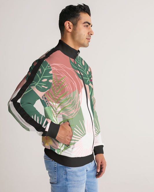 Jordan Ahmar Men's Stripe-Sleeve Track Jacket