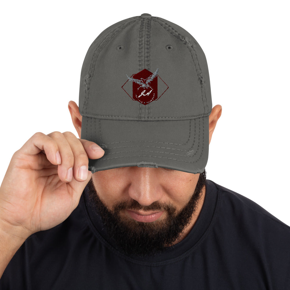 Jordan Ahmar Distressed Dad Hat