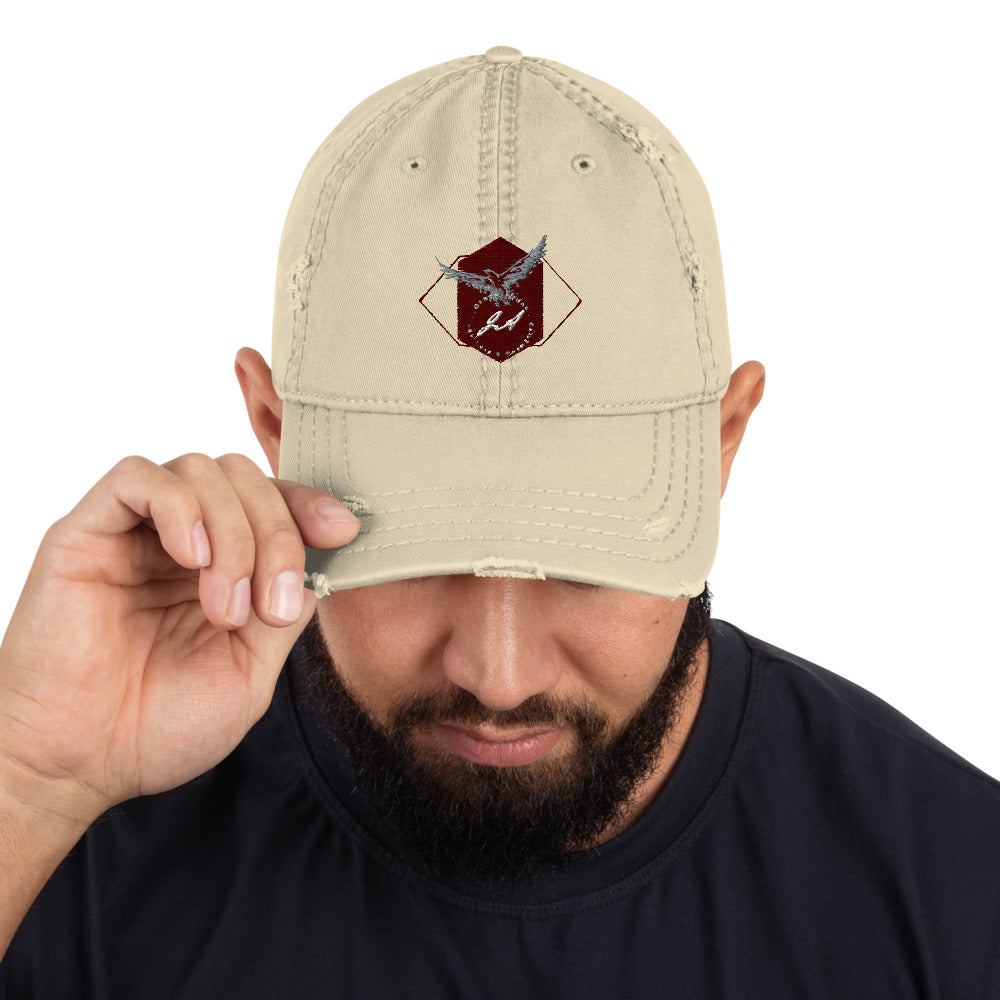 Jordan Ahmar Distressed Dad Hat