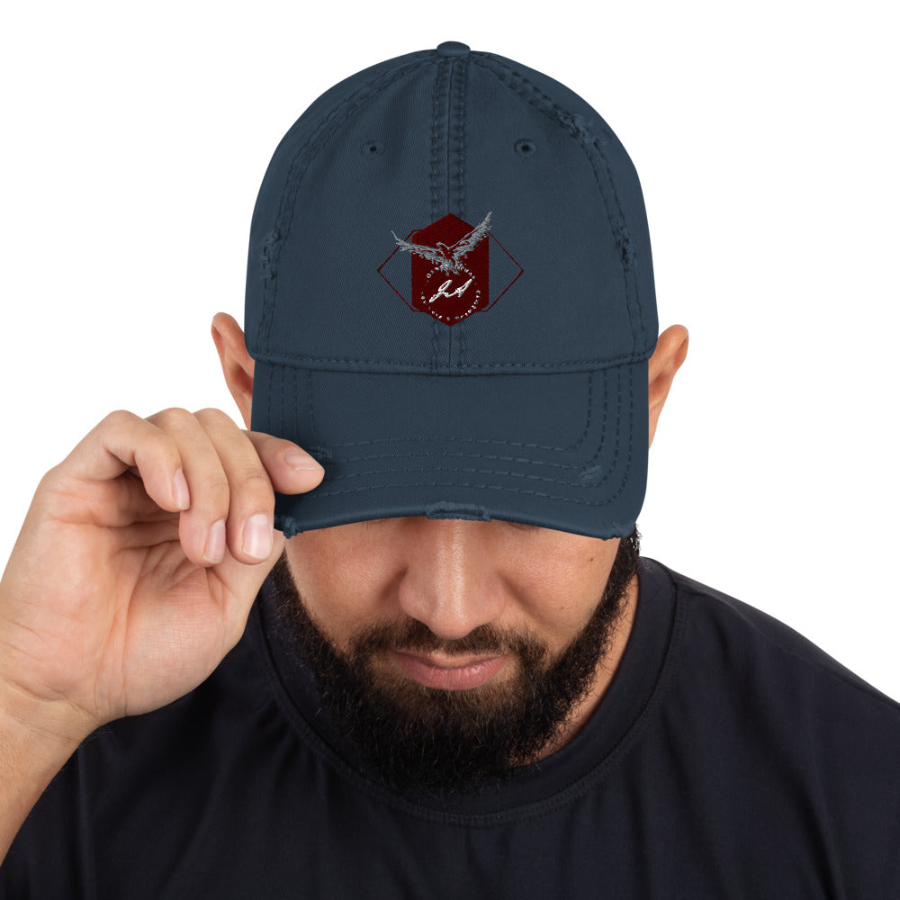 Jordan Ahmar Distressed Dad Hat